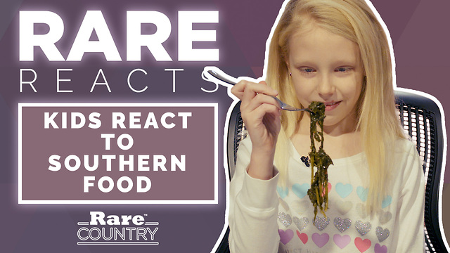 Kids React to Southern Food | Rare Reacts