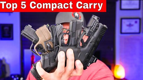 Top 5 Compact EDC Pistols