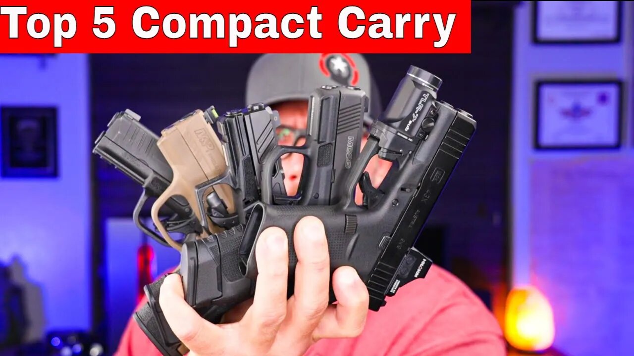 Top 5 Compact EDC Pistols