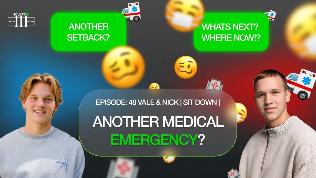 Another medical emergency for Nick? Set back after set back | Whats next | Sit down with Vale & Nick