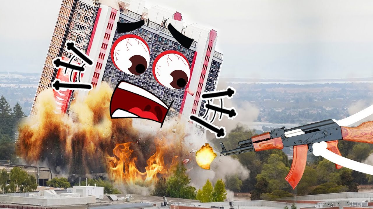 Epic Demolition Of Buildings | Best Building Demolition | Funny Rita