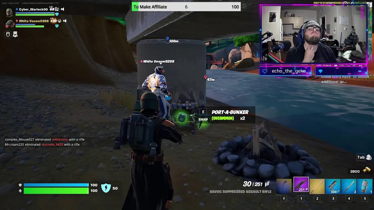 Battle Royale On The Bush!!
