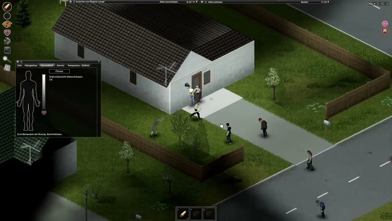 Project Zomboid Einzelspieler - Teil 014 - #HomeOffice #245 (HD) - lebenskuenstler.net #LetsPlay