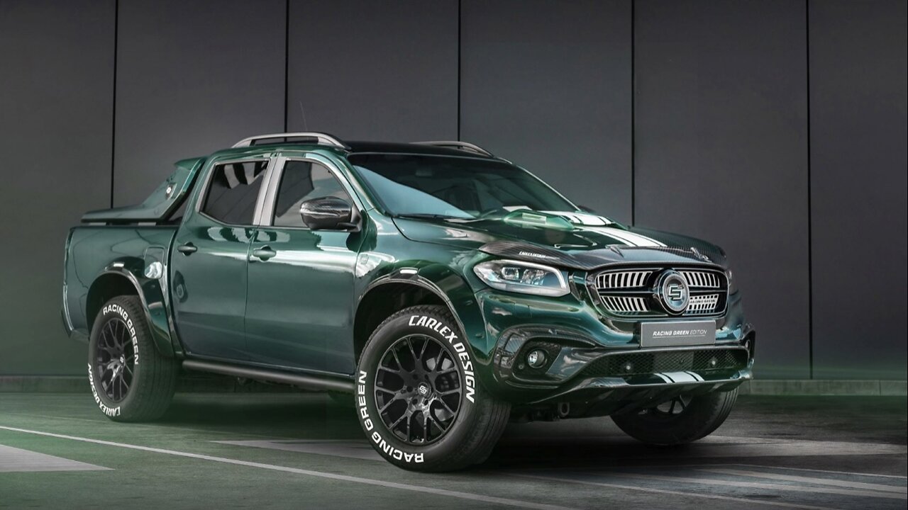 $355,000 Mercedes X pickup truck