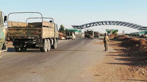 Syrian Government Forces Take Back Major Border Crossing