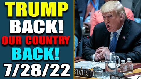 TRUMP BACK! OUR COUNTRY BACK! WE'RE GOING TO TAKE