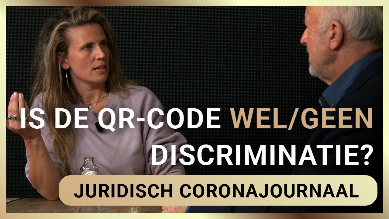 Is de QR-code wel/geen discriminatie? - Isa Kriens en Frank Stadermann
