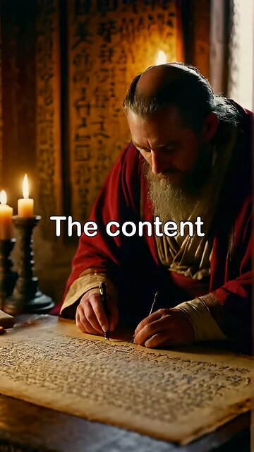 The content of the Bible.