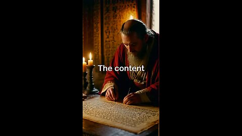 The content of the Bible.