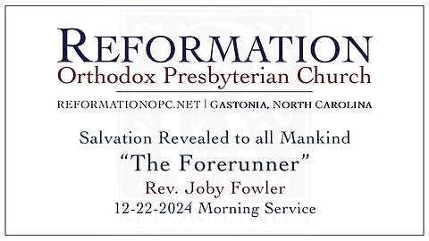 The Forerunner | Luke 1: 57-66