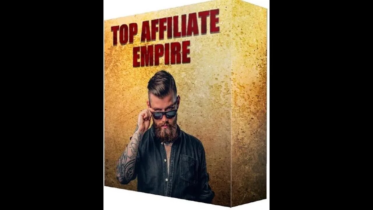 Top Affiliate Empire Review, Bonus, Demo - Alessandro Zamboni's Low Competition Affiliate Marketing