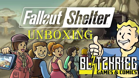 Fallout Shelter Unboxing Board Game