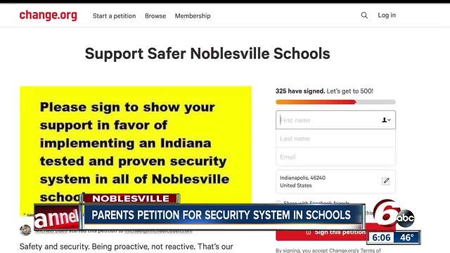 Noblesville parents seek stronger school security