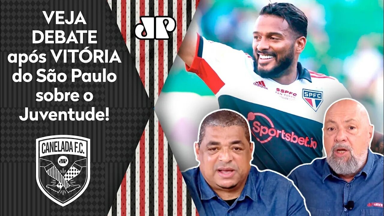 "ISSO FOI IMPORTANTE! Gente, o São Paulo PODE ATÉ..." OLHA esse DEBATE após 2x1 do SPFC no Juventude