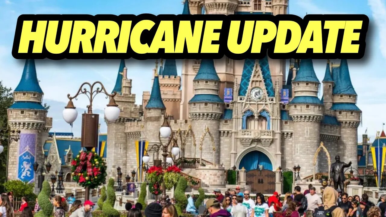 Disney Announces Some Closures Due to Coming Hurricane Ian