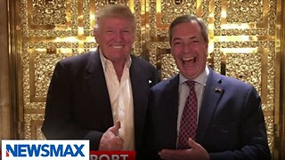 Nigel Farage: Use of UK staffers against Trump is illegal, foreign interference | National Report NewsMax 10/22/24