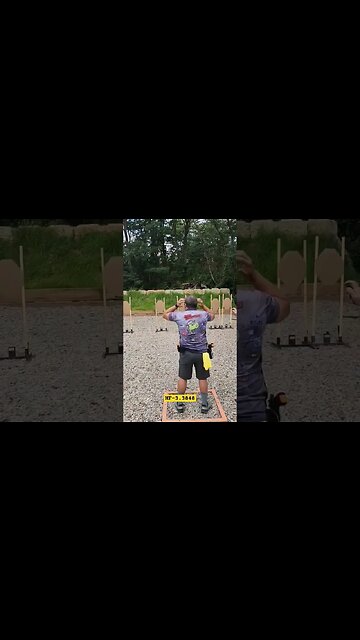 💪✂️👕📞🌃RBGC #uspsa August Match Stage 3 Ryan #unloadshowclear #shorts