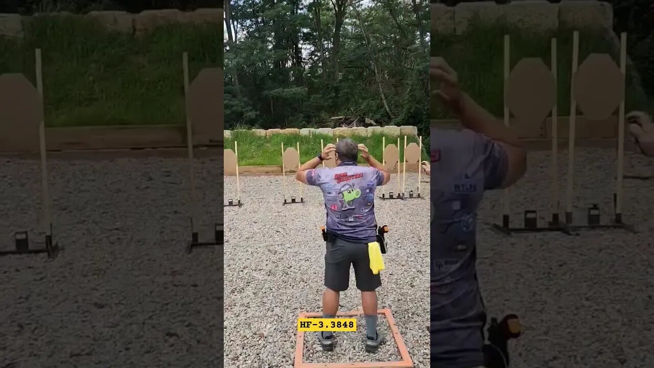 💪✂️👕📞🌃RBGC #uspsa August Match Stage 3 Ryan #unloadshowclear #shorts