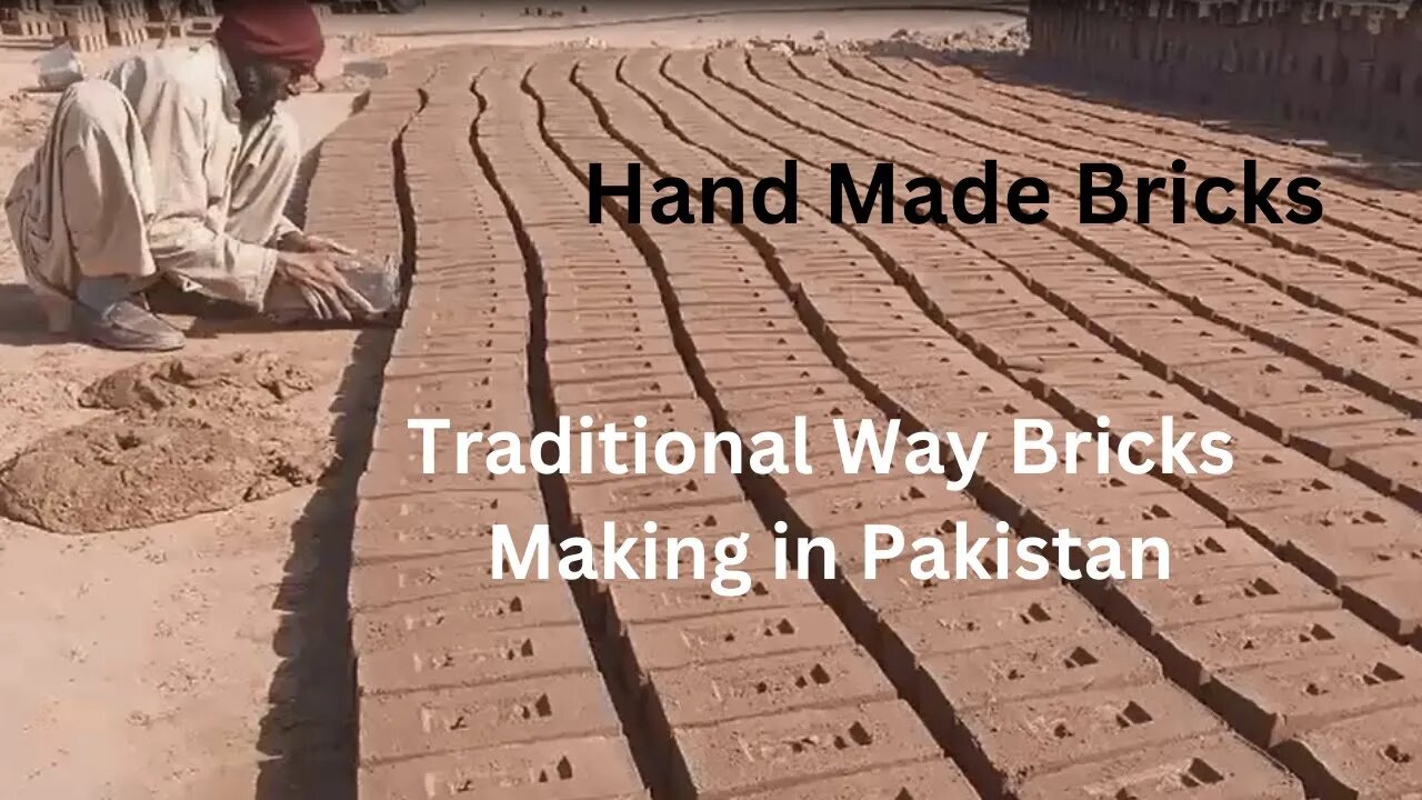 Traditional Ways Bricks Making in Pakistan | Hand Made Bricks Process