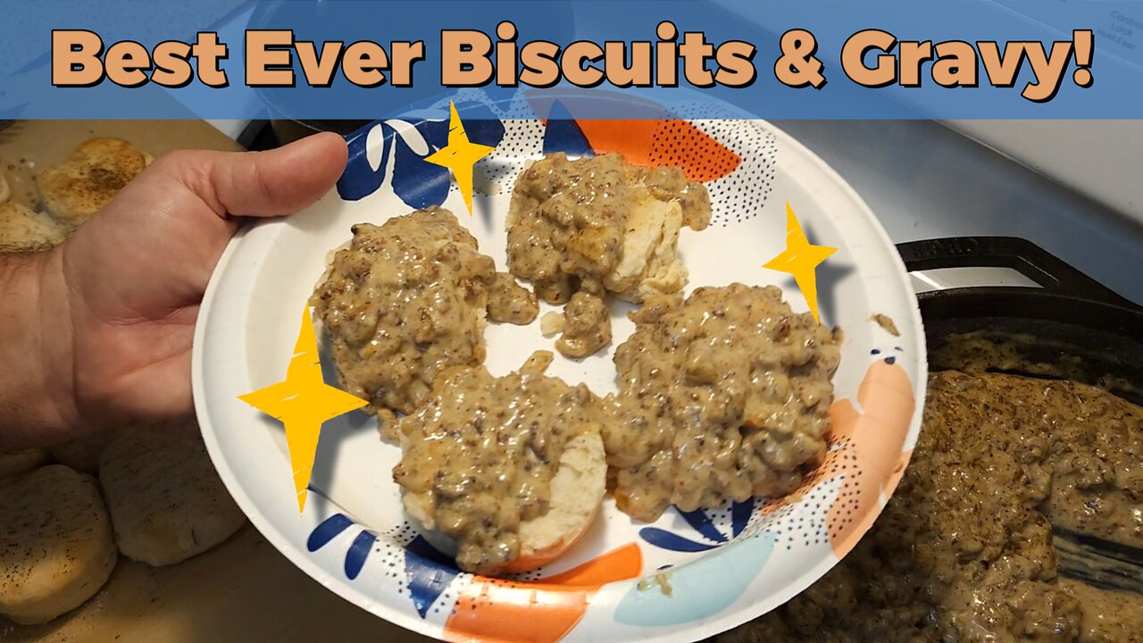 The Best Biscuits and Sausage Gravy Breakfast Recipe