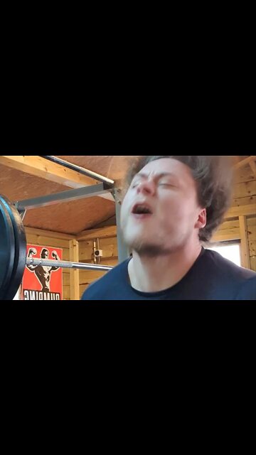 EASY 55 KGS X 3 STRICT LONG PAUSE OVERHEAD PRESS BACK-OFF SET