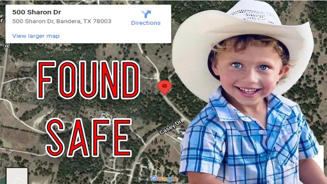 Cameron Crumrine- Toughest Little Cowboy in Texas - FOUND SAFE