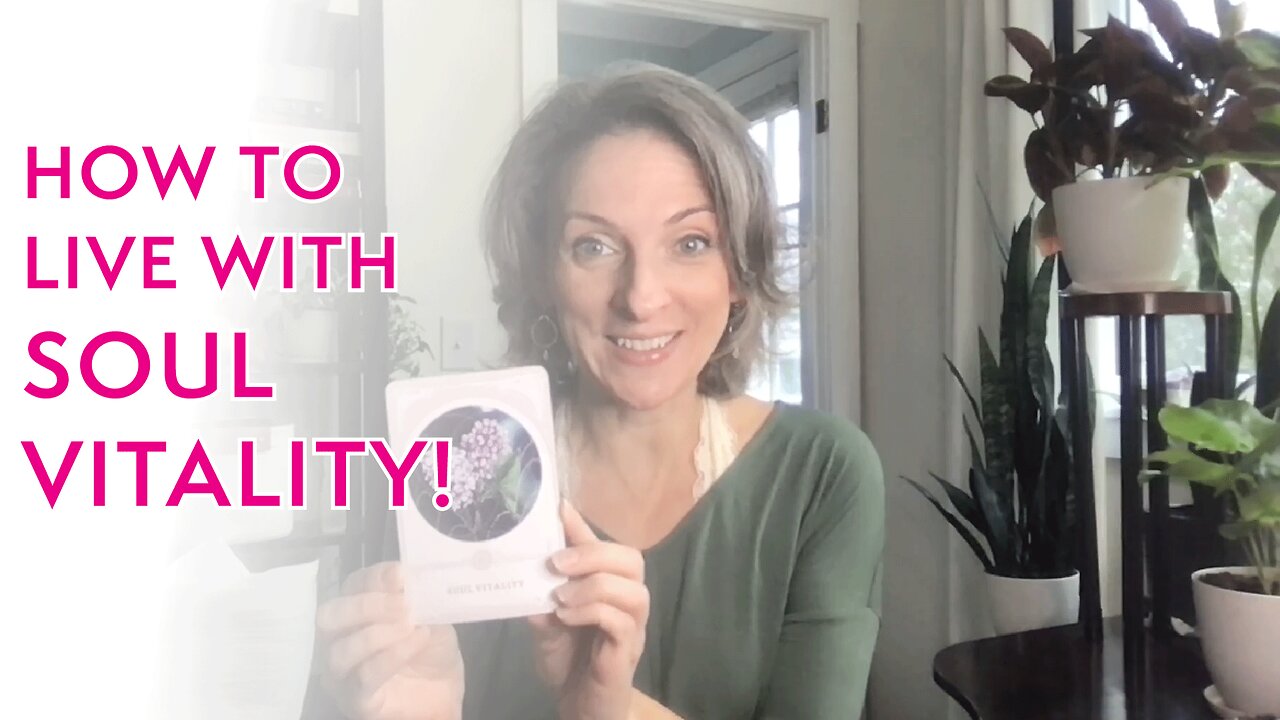 Living with SOUL VITALITY! - Timeless Angel TAROT CARD READING