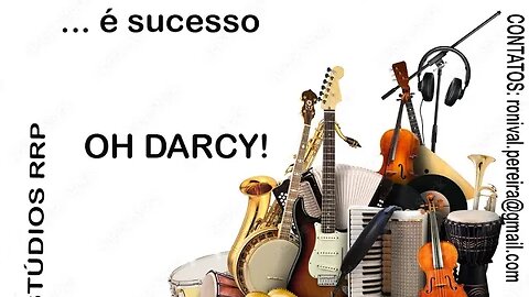 Playback/Karaokê - Oh Darcy Lambada Exclusiva com Backings por RRP