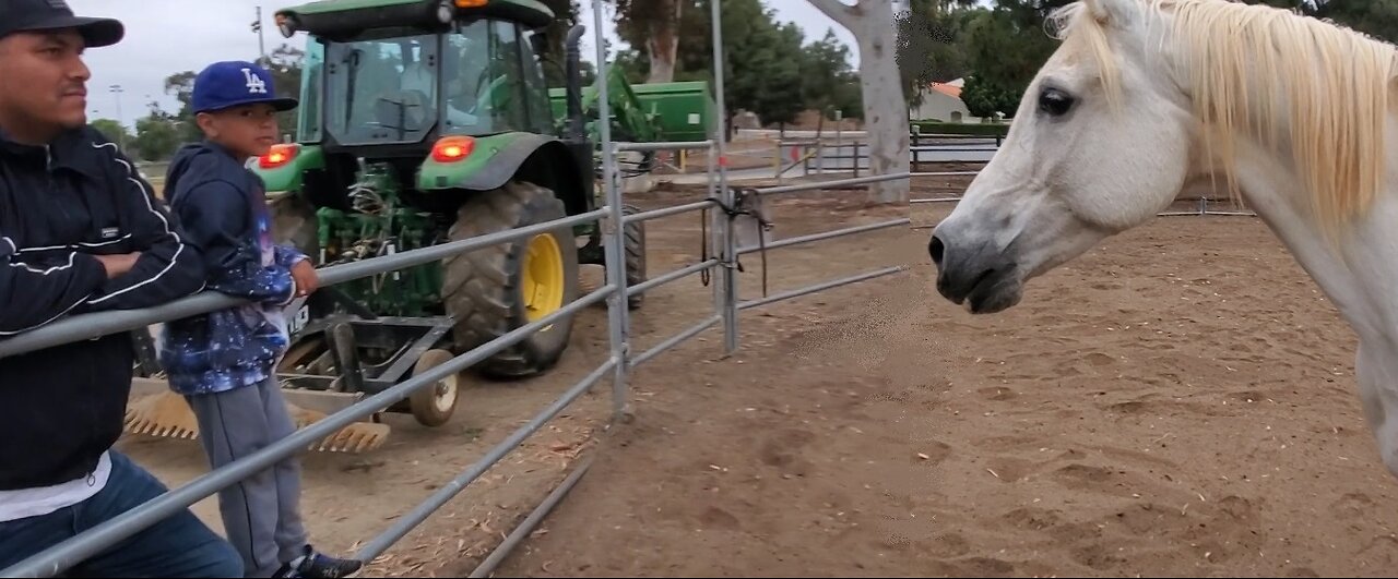 City of Chula Vista Tractor in Rohr Park too Close