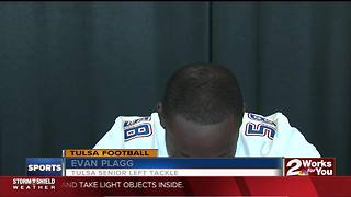Tulsa Football Offensive Line living that #TrenchLife