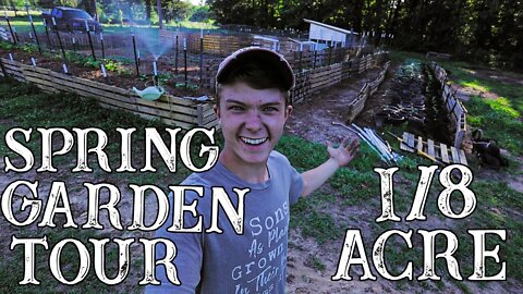 Spring Garden Tour/ Work in Progress/ 1/8 Acre