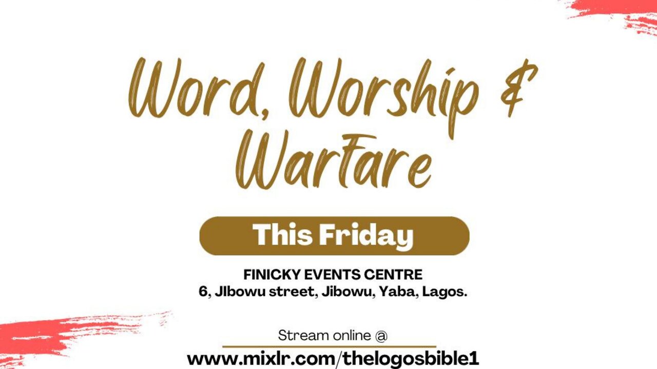 FRIDAY 2022-06-24 - UNVEILING GOD'S HEART FOR TERRITORIES - APOSTLE OSAIHIE ODIGWE