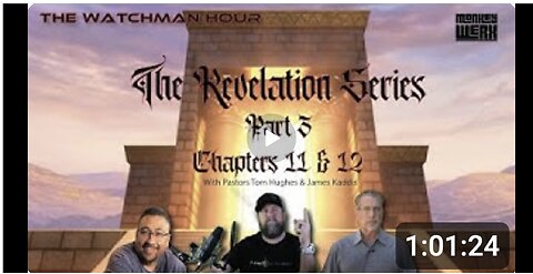 MONKEY WERX W/ PASTORS TOM HUGHES & JAMES KADDIS-Revelation Series Part 3 - Chapters 11 & 12