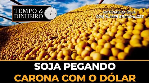 Soja pegando carona com o dólar