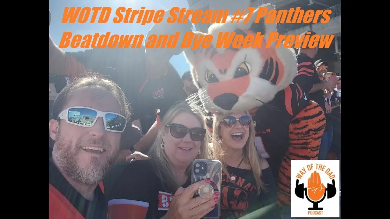 WOTD Live! Stripe Stream #7 Panthers Beatdown and Bye Week Preview