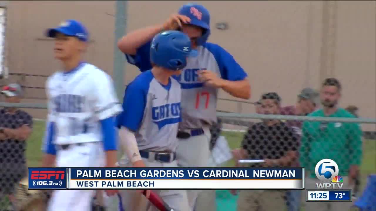 Newman defeats PB Gardens baseball 3/13