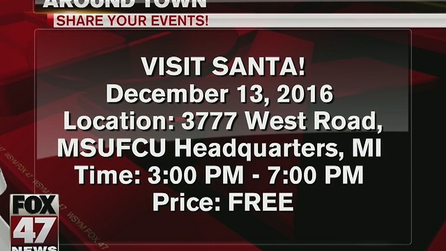 Visit Santa at MSUFCU