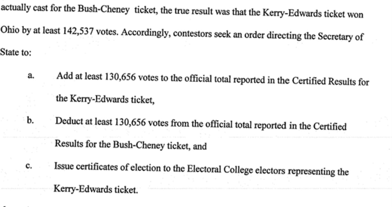 Court Docs Prove Democrats Argued 2004 Voting Machine Fraud, Defended Ability To Question Elections