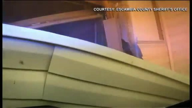 Florida deputy slams patrol car into ex-wife's home in