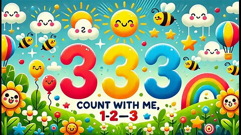 Counting 1-10 Song || Count with Me, 1-2-3 || Number Songs for Children || Counting Song for Kids