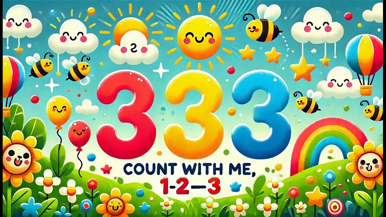 Counting 1-10 Song || Count with Me, 1-2-3 || Number Songs for Children || Counting Song for Kids