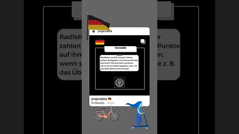 🇩🇪 Infractions/Verstöße