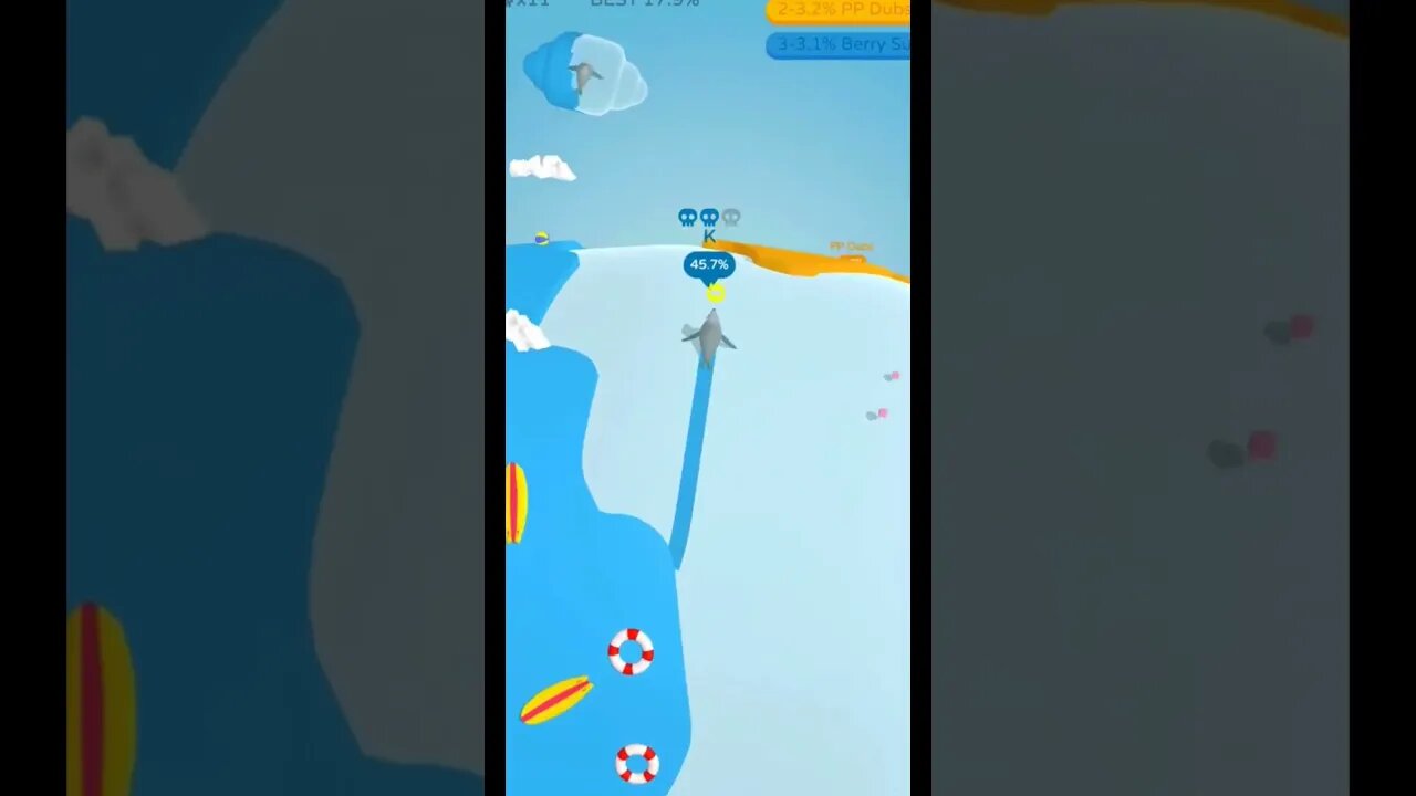 Paper.io 3D Mobile || Epic Killing Shorts-5 #shorts #gaming #paperio3d