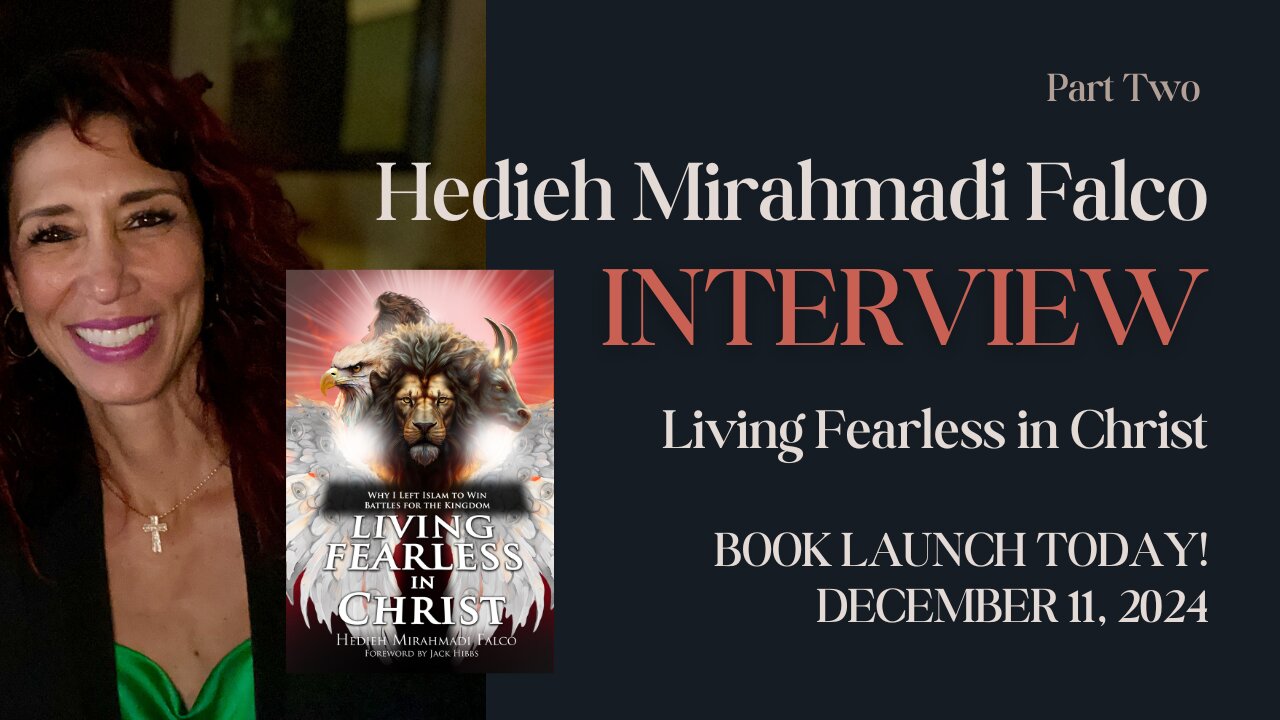 Part 2 - BOOK Launch - Today! - Living Fearless in Christ