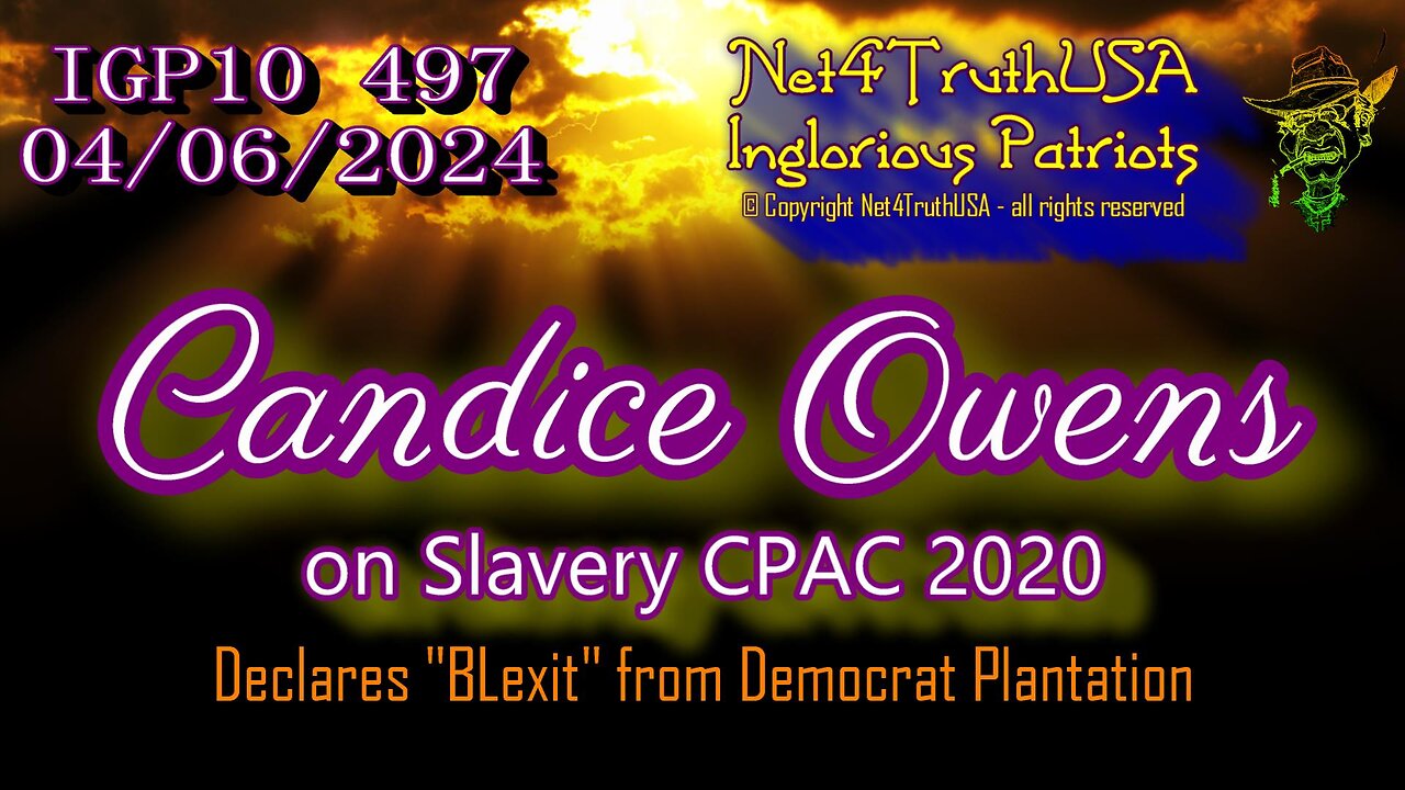 IGP10 497 - Candice Owens on Slavery CPAC 2020