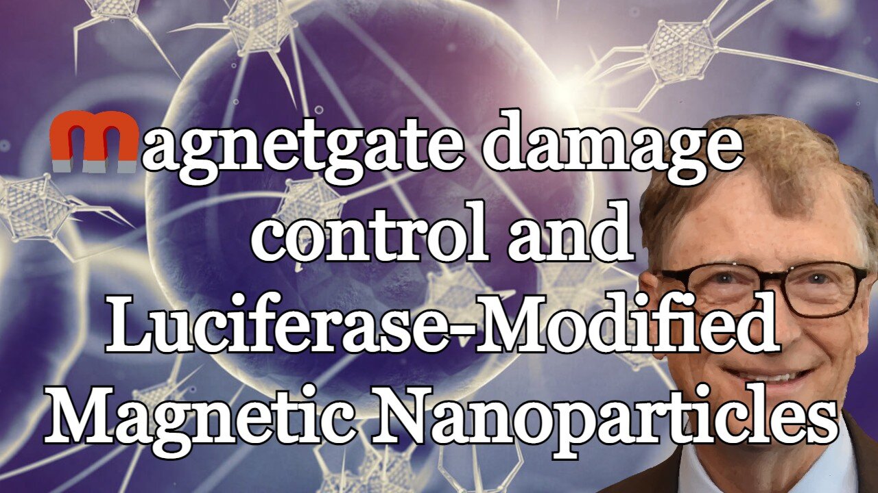 Magnetgate damage control and Luciferase-Modified Magnetic Nanoparticles