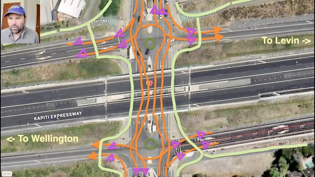 I Redesigned Kapiti Road SH1 Interchange