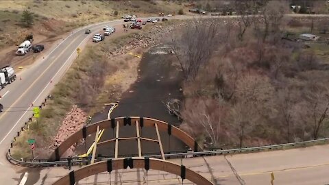 EPA and CPW assessing fish kill, other impacts after truck crash and fuel spill near Lyons