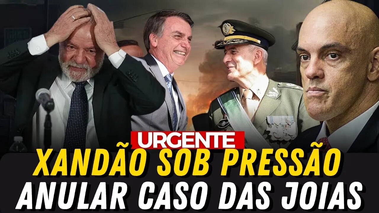 Xandão Sob Pressão‼️ PGR Sinaliza que STF Pode Anular Ato de Moraes sobre Joias de Bolsonaro