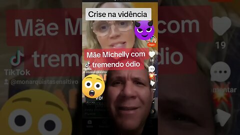 Mãe Michelly com tremendo ódio de pai Diego